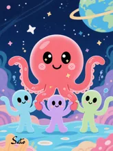 タコと宇宙人の友情