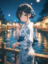 灯籠流し·川面に願いを流して の投稿作品