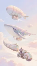画像生成チャレンジ·未来の旅行 の投稿作品