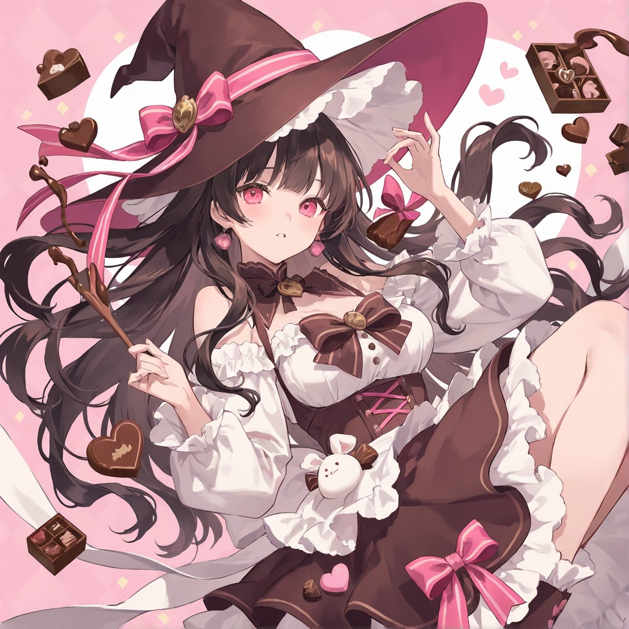 魔女のバレンタイン🍫 — RANさんのAIイラスト