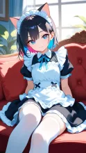 猫耳メイド4枚