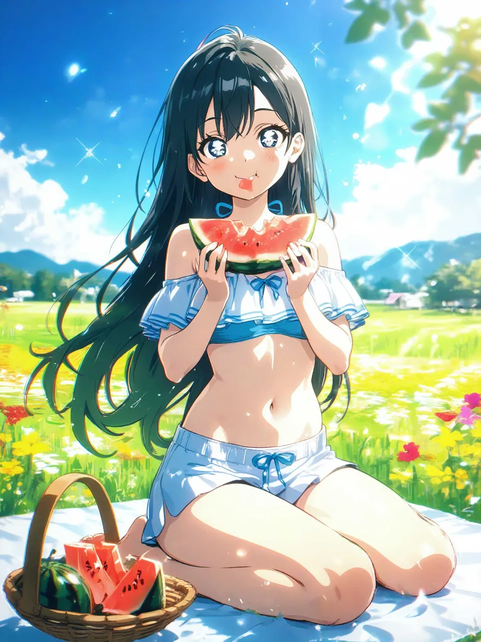 🍉❤️💙