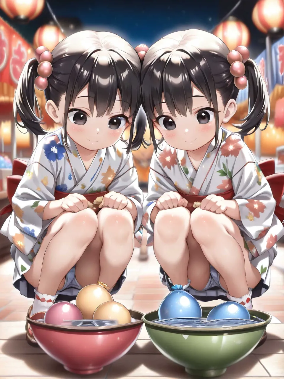 ヨーヨー釣りをなかなか理解してくれない