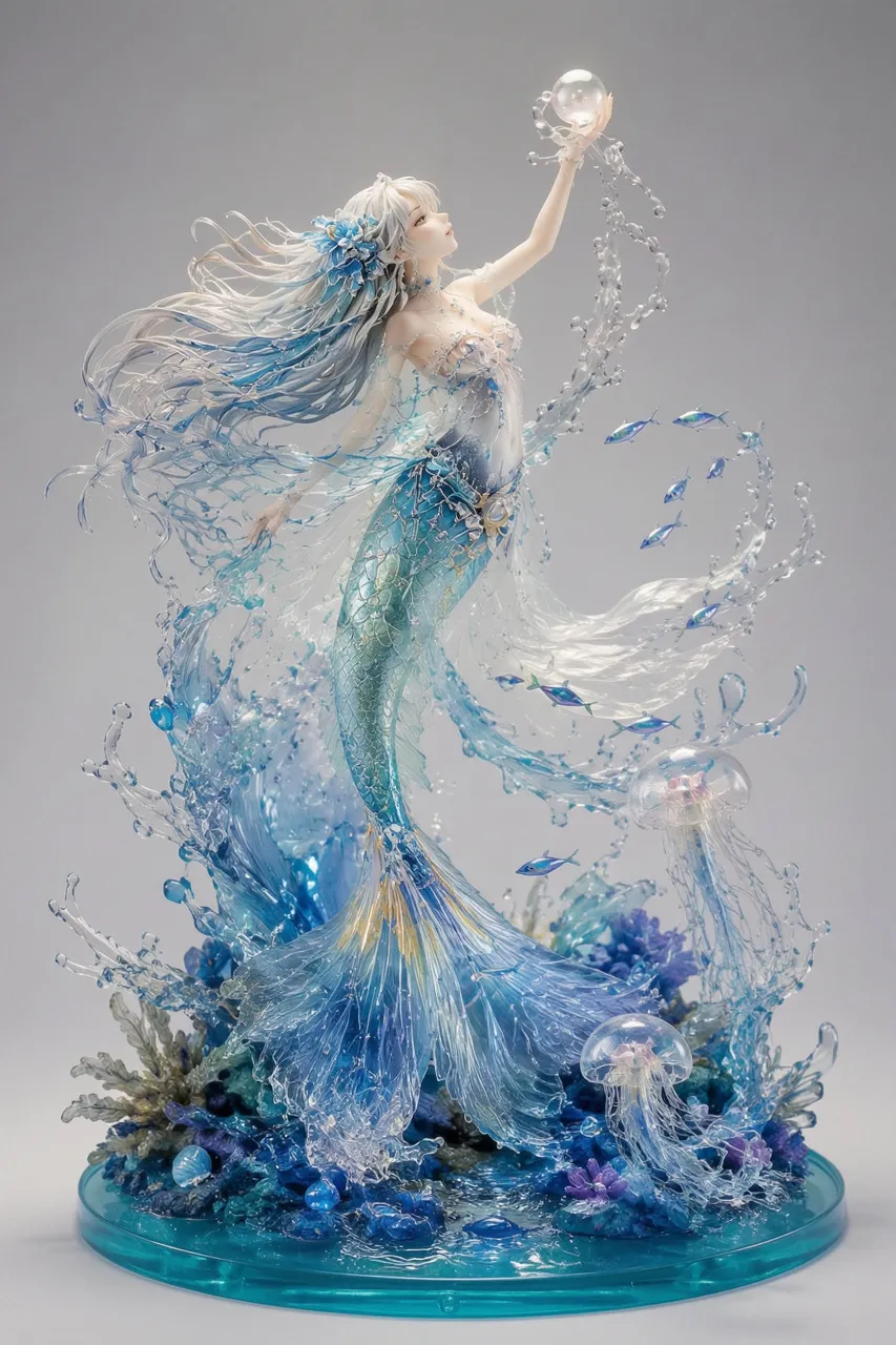 Living Fantasy Collection Vol.01 Mermaid — n.yukaさんのAIイラスト