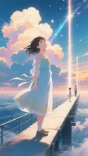 空へ続く光のホーム　ごめんね、ありがとう