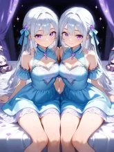 人形 vs 生身·動かないほうは の投稿作品