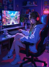 夜ふかし。