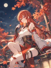 夜紅葉