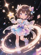 魔法少女(∩^o^)⊃━☆ﾟ.*･｡