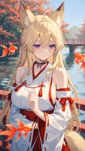 幻想的御狐様 — 布武さんのAIイラスト