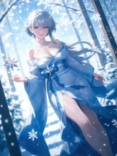 雪女·白銀の吐息、凍える誘惑 の投稿作品
