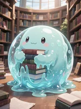 ゼリーような😅 — スライムイラストのAIイラスト｜SUPPART