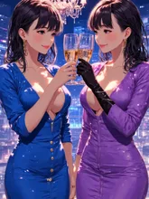 乾杯 — きみさんのAIイラスト