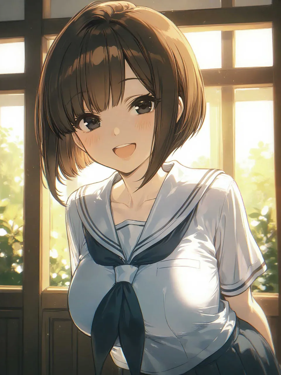 ゆま「一緒に帰る?………いいよっ❤️」