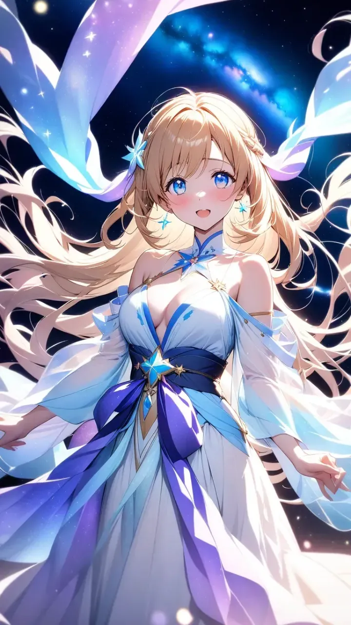 E　星降る夜の羽衣