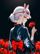彼岸花の朱·和装がはだけて の投稿作品