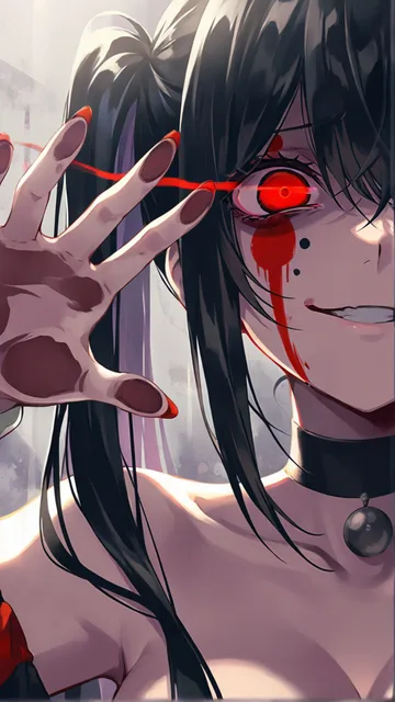 crazy clown twintail(ややホラー感強め奴)