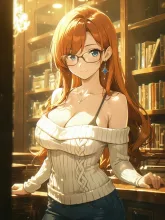 知的メガネ女子·夏チャレンジ の投稿作品