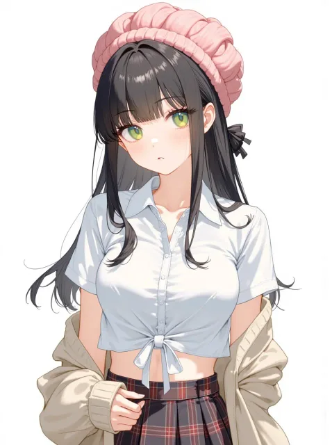 何か付いてる?ずっと見てるじゃん♡