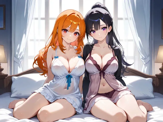 2人纏めてご指名だなんて欲張りね?