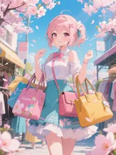 春のお買いもの
