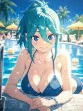 ナイトプールを存分に楽しむぞ‼️