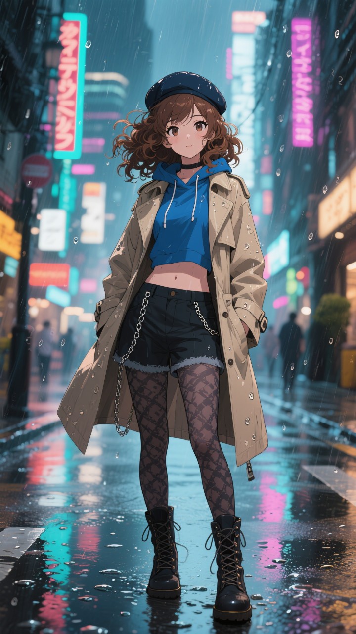 雨上がりストリートスナップ