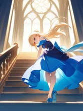 何か御用がございましたか? — 文月さんのAIイラスト