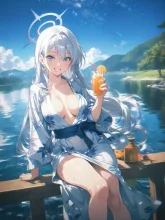 夏旅ガール·潮風とはじける笑顔 の投稿作品