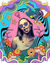Trippy Vibes — Retro waveさんのAIイラスト