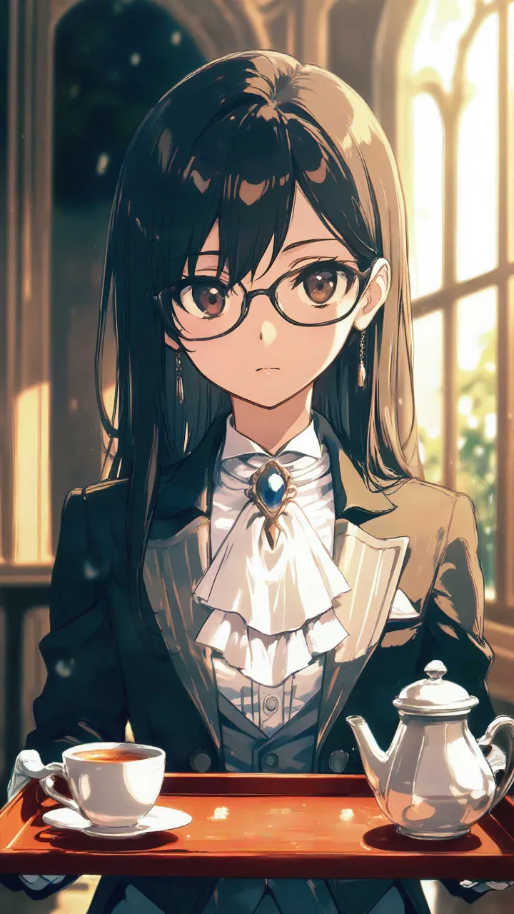 彼女と燕尾服