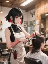 憧れの美容師