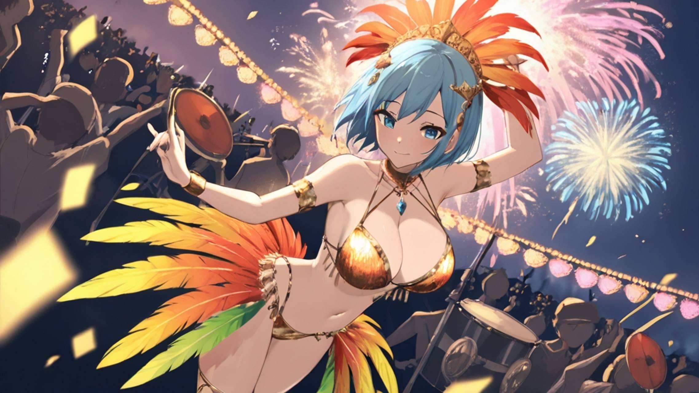 カーニバルナイト — xiungetuさんのAIイラスト