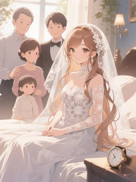 花嫁の朝