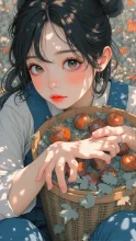 栗拾い — naoxさんのAIイラスト