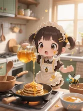 ハチミツたっぷり🍯えへへ( ơ ᴗ ơ )