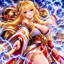雷神·稲妻をまとう夜 の投稿作品