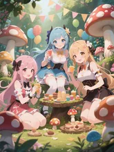 画像生成チャレンジ·きのこ の投稿作品