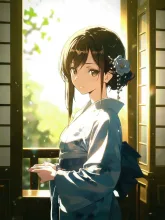 これからお茶席だそうな