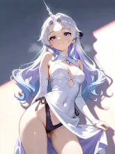 ユニコーン·額に輝く一角の乙女 の投稿作品