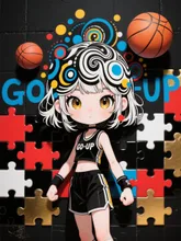 GO-UP ART 【Neither】Peraly: バスケ.