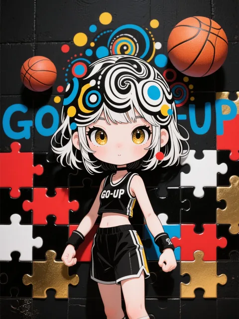 GO-UP ART 【Neither】Peraly: バスケ.