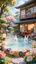 レジン風温泉ワンダーランド
