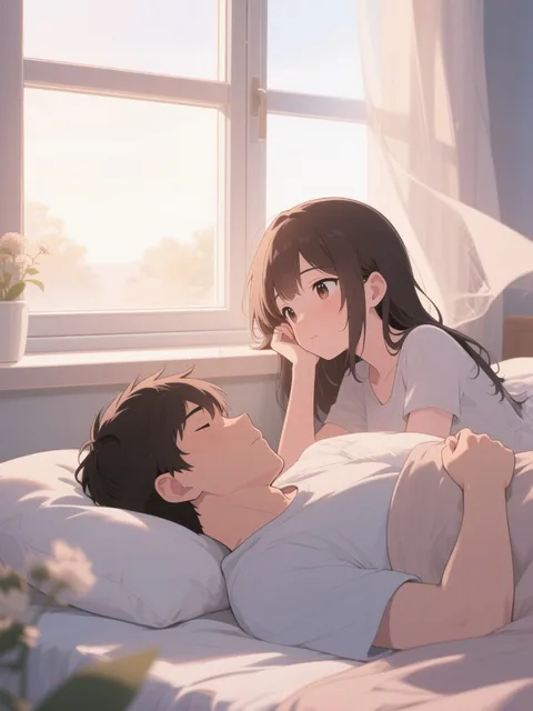 起きてすぐの幸せ💕