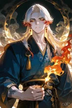 炎の男 vs 闇の男·男性キャラで挑む夜 の投稿作品