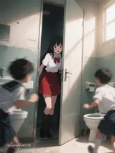 子供に驚かされる花子さん
