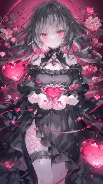 黒髪イラスト
