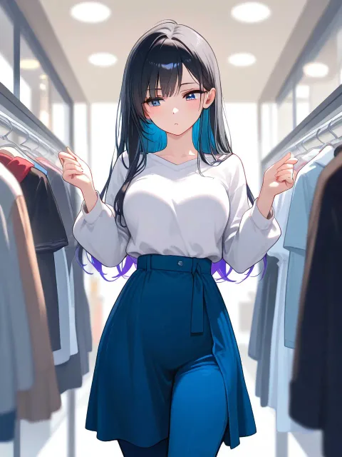 なぞのスカート