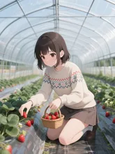 いちご🍓狩り②