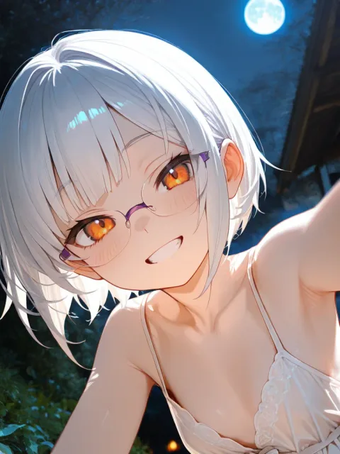 アニメが現実に走进 - 月あかりの下 / lool